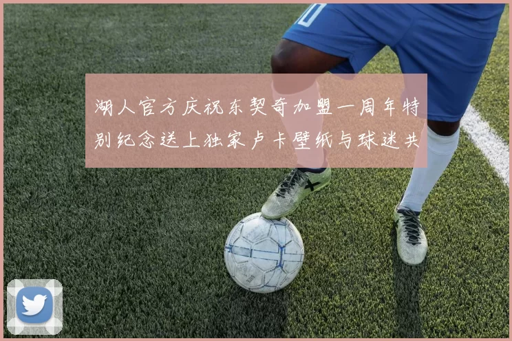 湖人官方庆祝东契奇加盟一周年特别纪念送上独家卢卡壁纸与球迷共享快乐时光
